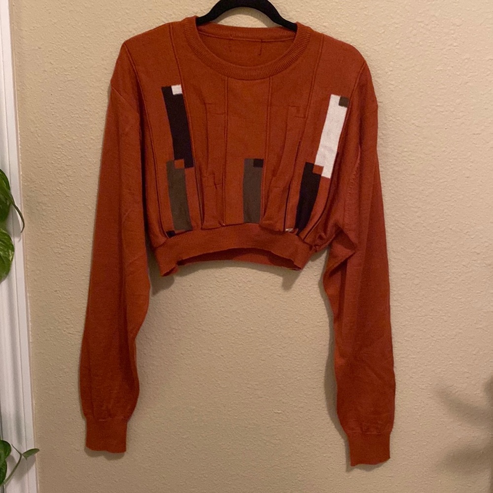 VINTAGE cropped sweater